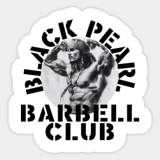 Black Pearl Barbell Club Sticker